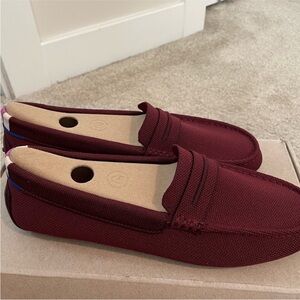 Rothy’s driving loafers 9.5 burgundy